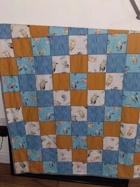 Bluey Patchwork Quilt